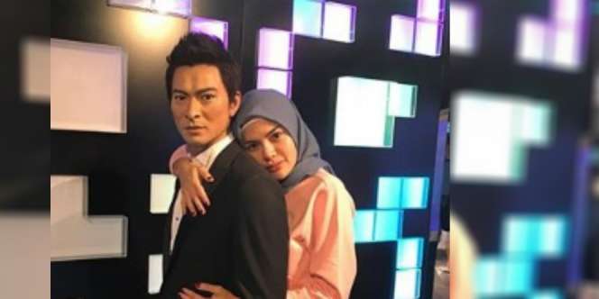 Heboh Nikita Mirzani Peluk Aktor Andy Lau