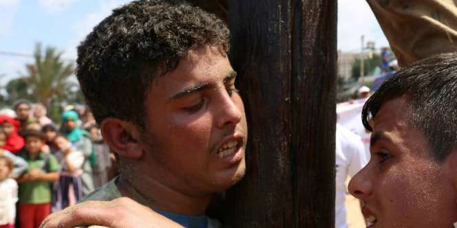 Unik, Begini Cara Warga Gaza Ikut Rayakan HUT RI