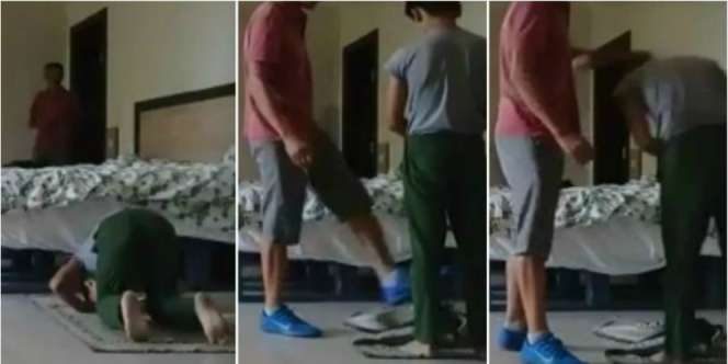 Pelatih Sepakbola Ini Bubarkan Sholat Atletnya  