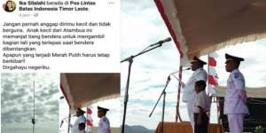 Aksi Heroik Siswa SMP di NTT Panjat Tiang Bendera Saat Upacara