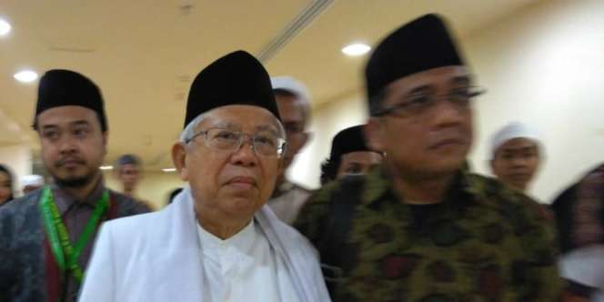 Ma`ruf Amin Hadiri Silaturahmi NU Sedunia di Mekah
