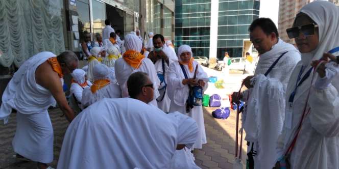 Jemaah Haji Mulai Bergerak ke Arafah