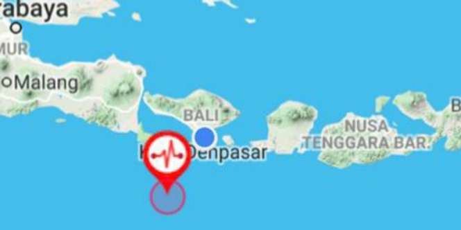 Ini Sumber Gempa Bali