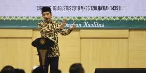 Jokowi Kurban Sapi 1 Ton di Kantor PP Muhammadiyah