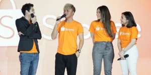 Via Vallen dan Rezky Febian Jadi Duta Baru Shopee