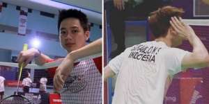 Alasan Kevin Sanjaya Beraksi `Tengil` di Final Bulu Tangkis Asian Games 2018