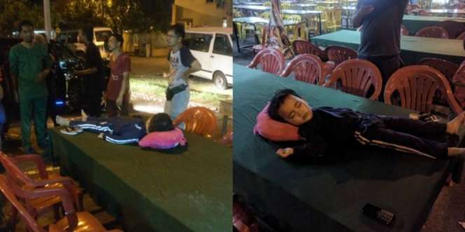 Ketiduran, Anak Ini Ketinggalan di Restoran