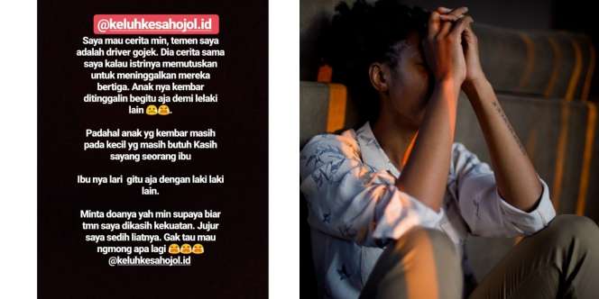 Kisah Sedih Driver Ojol Ditinggal Kawin Istri Demi Pria Lain