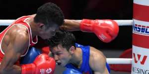Live Streaming Laga Petinju Indonesia vs Irak di Asian Games 2018