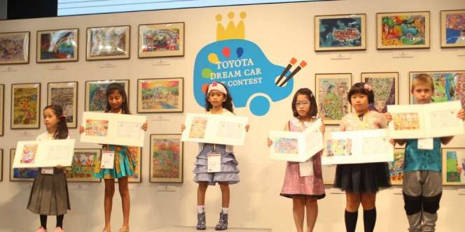 Bocah Surabaya Sabet Emas di Toyota Dream Car Contest, Sisihkan 72 Negara