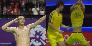 Selebrasi Atlet China Buka Baju Ala Jojo, Endingnya Bikin Malu