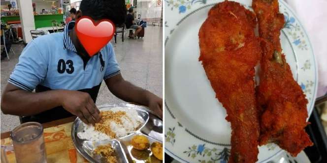 Makan Nasi `Segunung` Tambah 2 Telur Bulat, Kisah Pria Ini Bikin Mewek