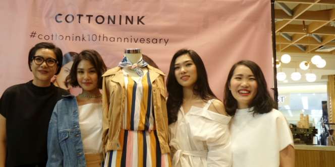 CottonInk Ungkap Gaya Penampilan Cantik 4 Wanita Pesohor 