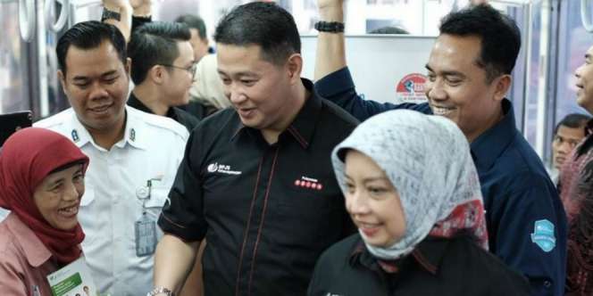 Asyik! BPJS Ketenagakerjaan Bagi-bagi E-Money di Dua Stasiun