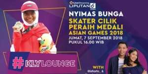 Live Streaming #KLY Lounge: Nyimas Bunga Skater Cilik Berhijab