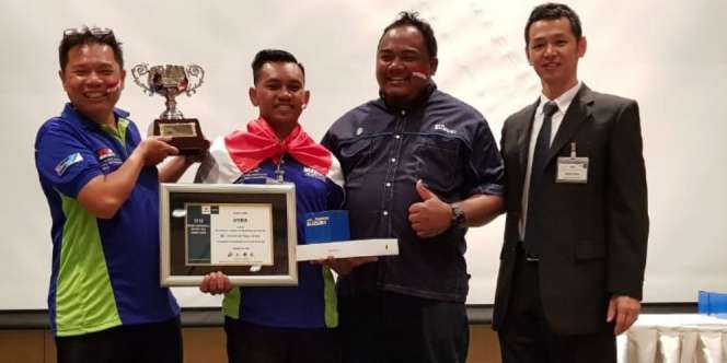 Montir Asal Indonesia Jadi Mekanik Terbaik se-Asia