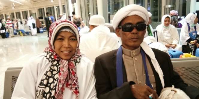Jemaah Haji Tunanetra Berdandan Bak Pangeran Diponegoro