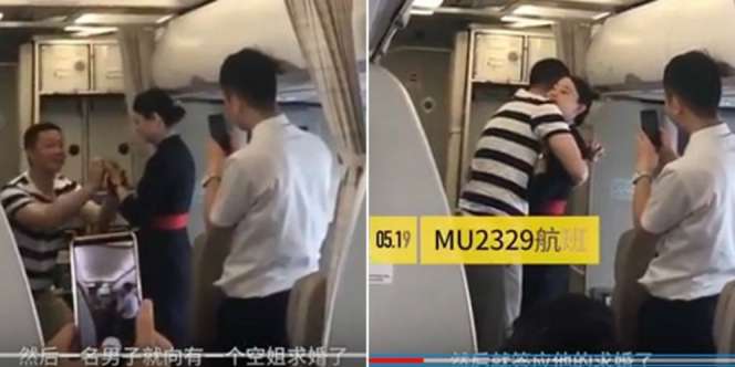 Dilamar Kekasih di Pesawat, Pramugari Ini Malah Bernasib Sial