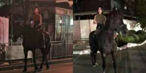 Polisi Bekuk Wanita Cantik Penunggang Kuda Tengah Malam
