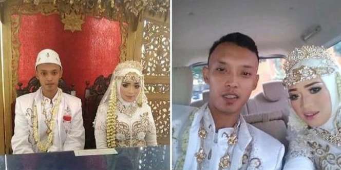 Kisah Sepasang Driver Ojol yang Berakhir di Pelaminan, Bikin Baper!