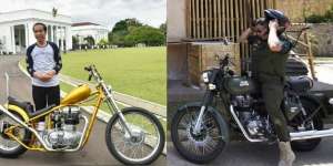 Adu Gahar Royal Enfield Ridwan Kamil vs Jokowi