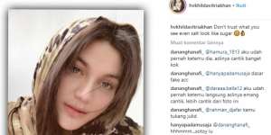 Berkerudung Cokelat, Hilda: Jangan Percaya yang Kamu Lihat...