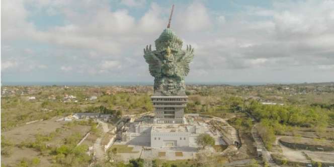 Wow, Patung Tertinggi Ketiga di Dunia Ada di Indonesia