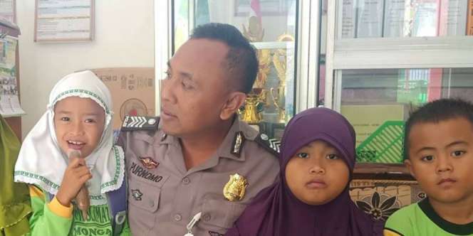 Kenalkan Bripka Purnomo, Pahlawan Kaum Kurang Mampu