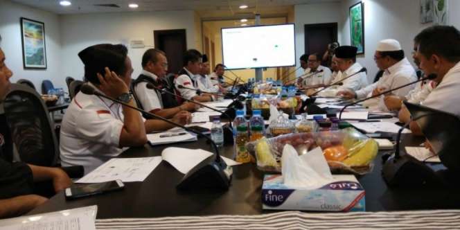 Rapat Evaluasi Haji 2018, Menag Sampaikan Apresiasi Presiden