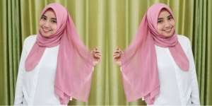 Tips Rapi Pakai Hijab Segi Empat Ala Sabrina Puspita Wijaya