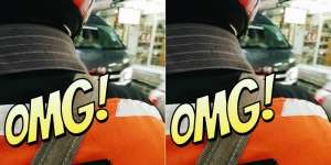 Penumpang Ojol Ini Syok Lihat Penampakan di Punggung Driver