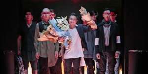 Kejutan `Sporty Luxurious` Mario Ginanjar di MFW 2018