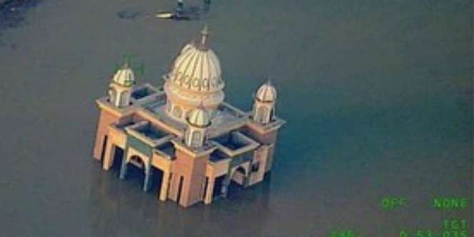Begini Kondisi Masjid Apung Palu Setelah Diterjang Tsunami