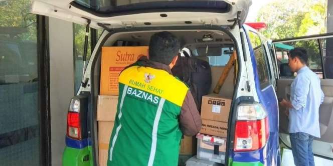 Tempuh Perjalanan 16 Jam, Tim BAZNAS Masuki Kota Palu Lewat Jalur Darat