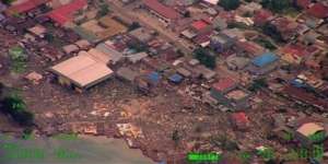 Foto Udara Kondisi Palu Usai Dilanda Gempa dan Tsunami