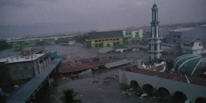 Pasca Tsunami di Palu, Muncul Fenomena Tanah dan Lumpur Bergerak