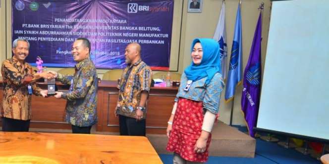 Institut Pendidikan di Babel Dapat Layanan BRIsyariah