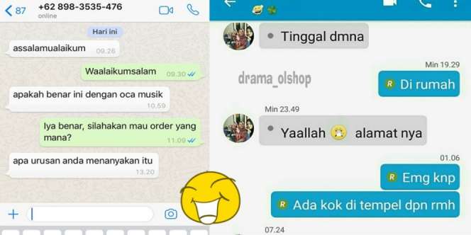 10 Percakapan Online Shop Ini Bikin Penjual Nyaris Darah Tinggi