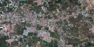 Ngeri, Penampakan dari Satelit Rumah Terseret Tanah di Palu