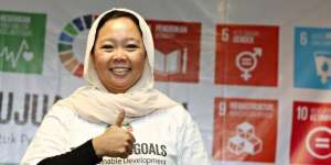 Dialog Kocak Alissa Wahid dengan Sopir Bentor Ditanggapi Gibran