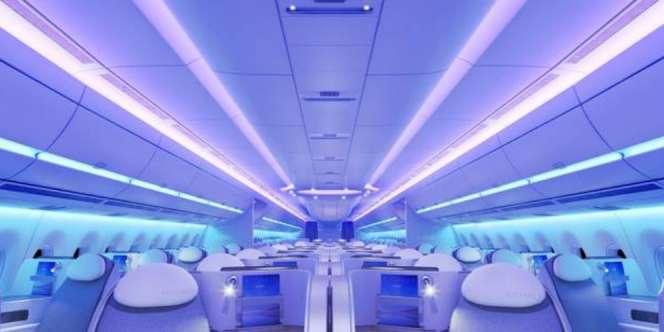 Kabin Canggih Airbus Deteksi Kebiasaan Penumpang