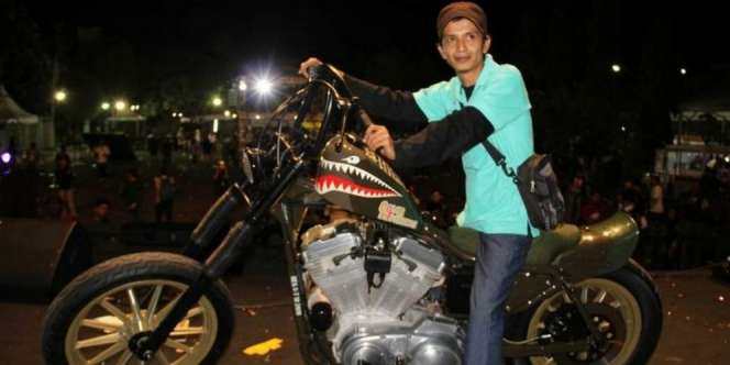 Di Yogya, Motor Harley Davidson Ini Cuma Rp60 Ribu