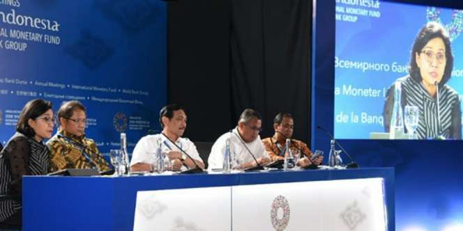 Indonesia Takkan Cari Pinjaman IMF dari Pertemuan World Bank Group di Bali
