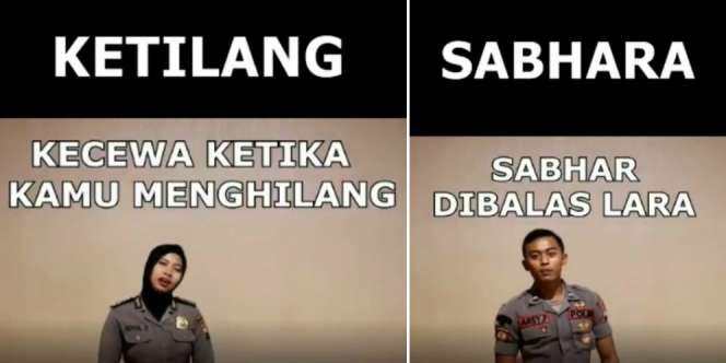 Plesetan Singkatan Dalam Kepolisian Ini Bikin Tersenyum Baper