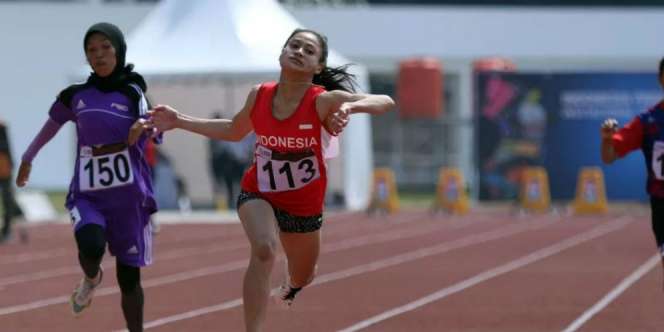 Terjatuh Jelang Finish, Pelari Para Atletik RI Alami Patah Leher