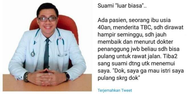Ngotot Istri Sehat Tetap Dirawat di RS, Dokter Bongkar Suami Peselingkuh