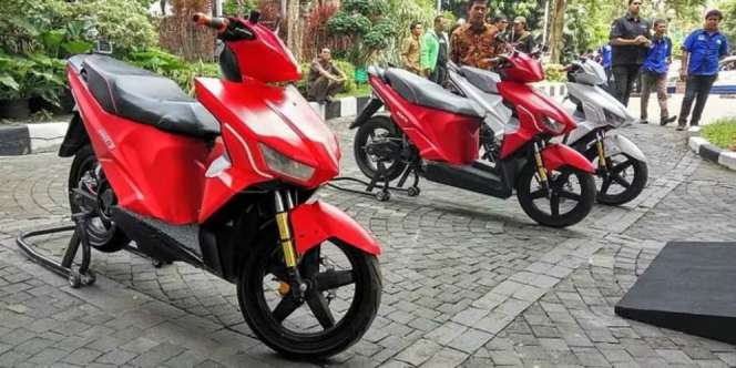 Tersingkap, Inikah Penampakan Gesits Motor Listrik Buatan Lokal?