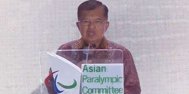 Wapres JK: Maaf, Target Asian Para Games Meleset Tapi ke Atas