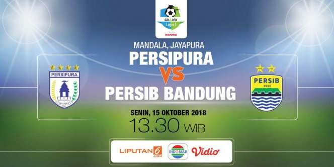 Live Streaming Persipura vs Persib