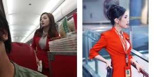 Pesona Pramugari Air Asia Ini Viral, Kenapa?